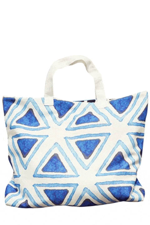 Blue, Bag, White, Style, Fashion accessory, Pattern, Luggage and bags, Shoulder bag, Azure, Tote bag, 