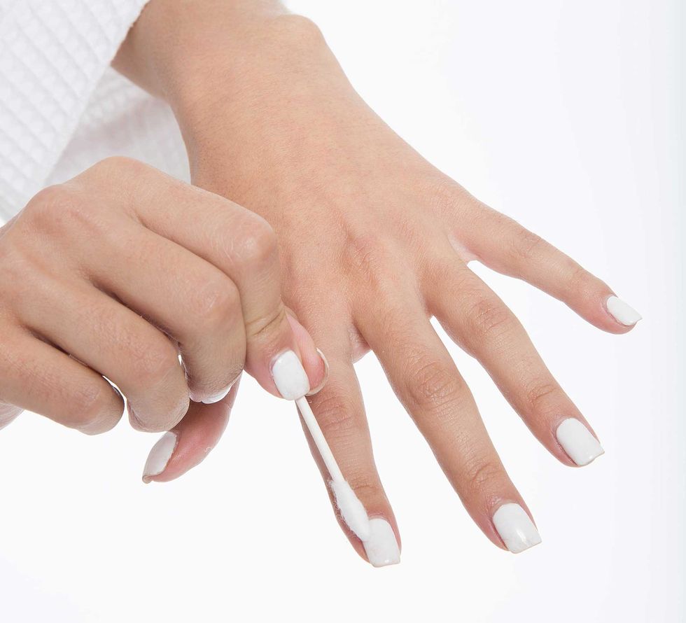 Nail, Manicure, Finger, Nail care, Skin, Hand, Cosmetics, Nail polish, Material property, Service, 