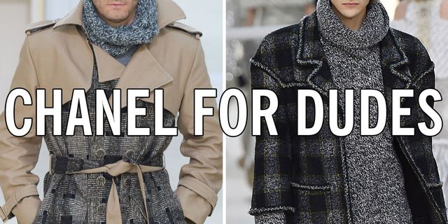 Men can wear Chanel too!  Fashion, Chanel 3, How to wear