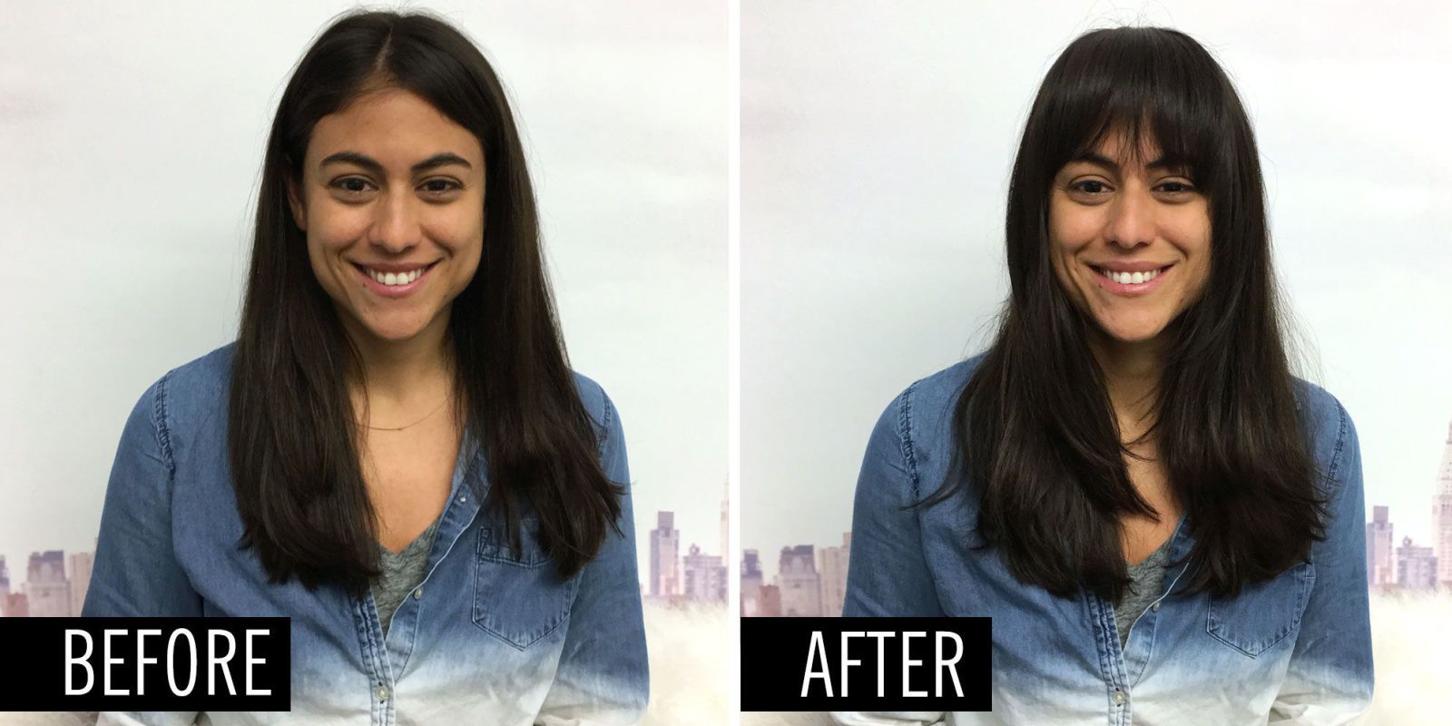 Why don't you try this: The fake fringe. | Zotheysay