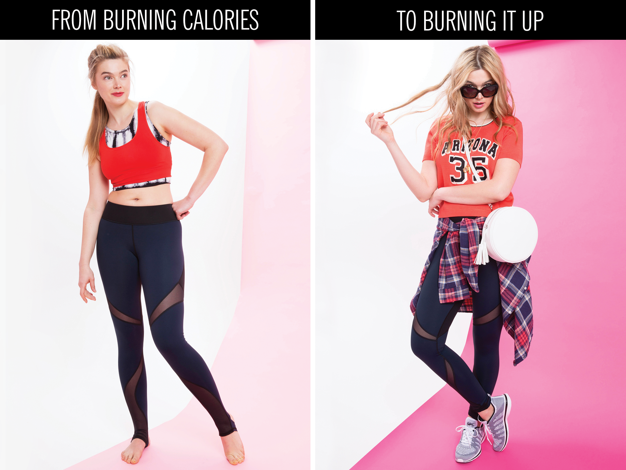 shirts to wear with athletic leggings