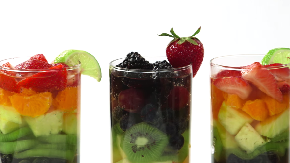 Rainbow Sangria Pitcher Cocktail Recipe