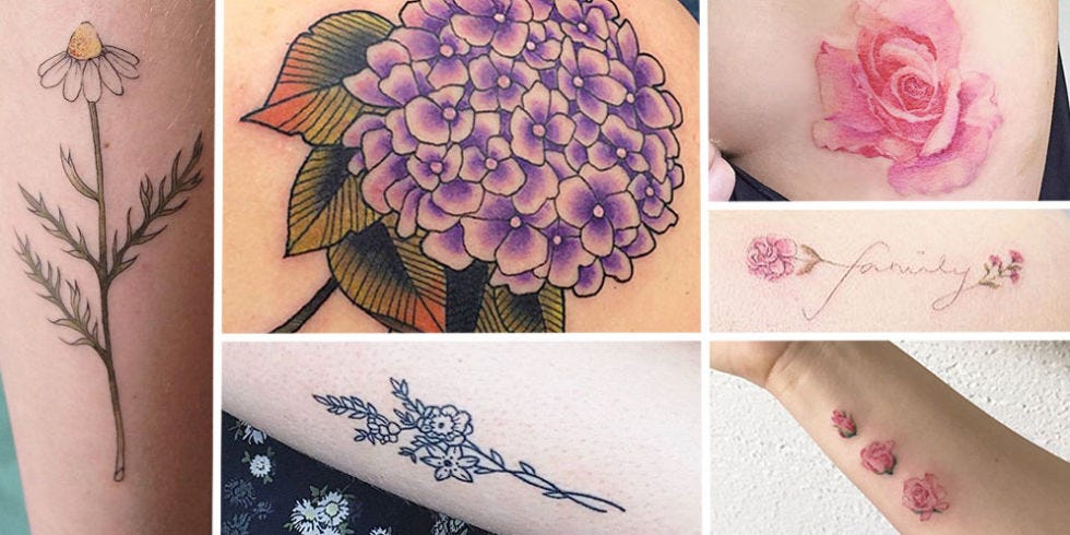 17 adorable floral tattoos you u0027re going to be obsessed with 17 adorable floral tattoos you u0027re going to be obsessed with