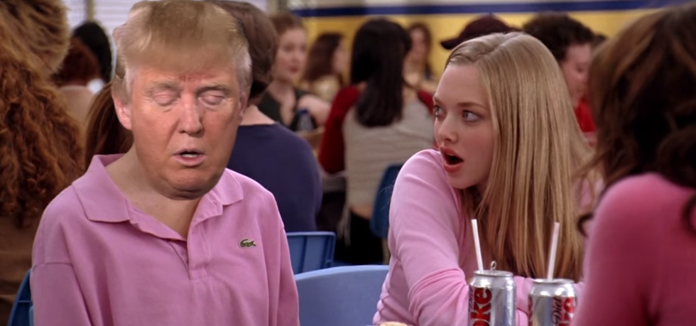 Donald Trump in Mean Girls Will Get You Through Your Day