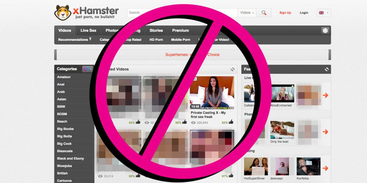 1200px x 600px - The Awesome Reason Why This Porn Site Is Blocking North Carolinians From  Using It - XHamster Blocks North Carolina From Using Their Site