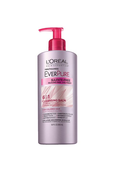 <p>Shampooing daily can lead to dull color and dry hair. To switch things up between deep cleans, use a sulfate-free cleansing conditioner to wash on the regular. Try <a href="http://bit.ly/1TNsz0D" target="_blank">L'Oréal Paris EverPure Cleansing Balm</a>, which gently cleanses your scalp and strands while hydrating your hair. Then, take a hiatus from heat-styling for as long as you can get away with it, suggests L'Oréal Paris colorist Kari Hill, who gives her A-list clients like Michelle Williams and Taylor Schilling the same advice. </p>