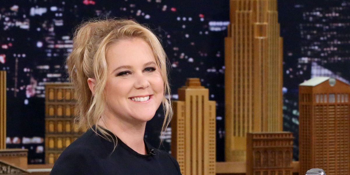 Amy Schumer Discusses Plus-Size Controversy on the Tonight Show - Amy ...