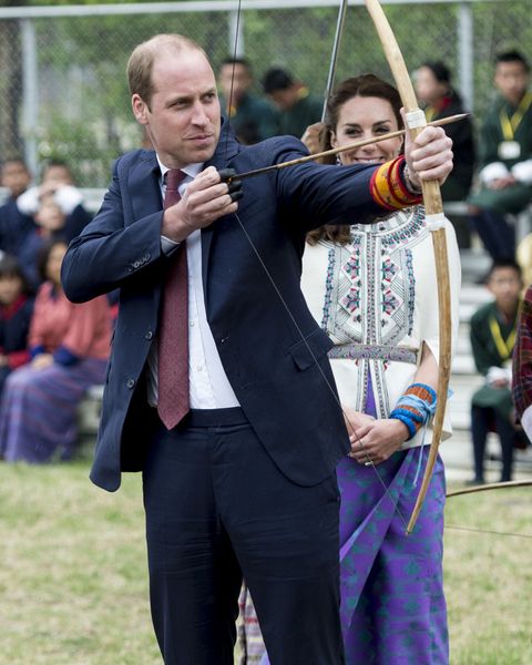 Kate Middleton Pulls a Katniss in Heels During Royal Visit to Bhutan