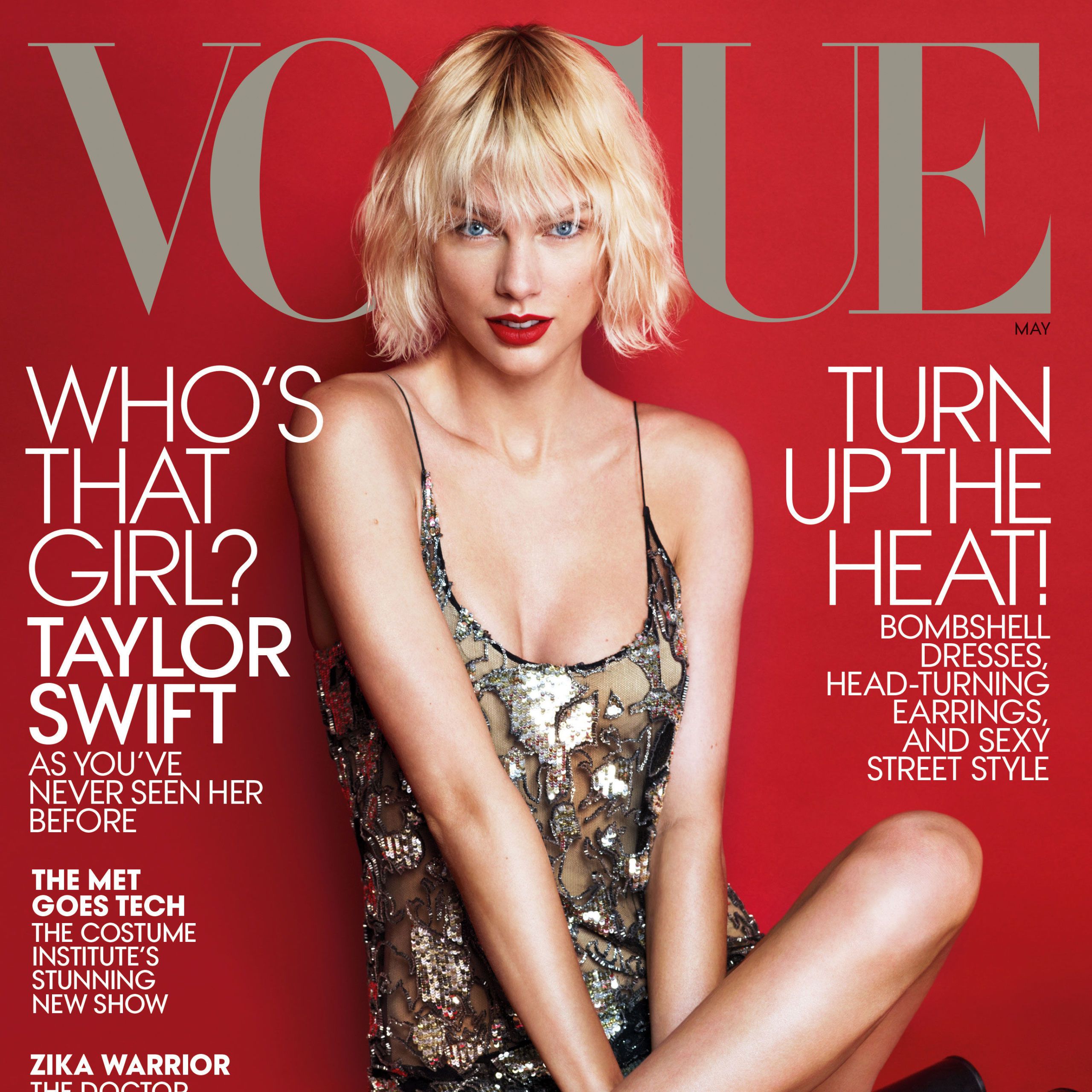 Taylor Swift Covers the May 2016 Issue of Vogue Magazine