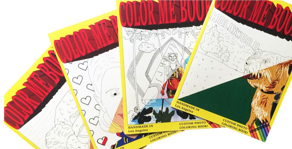 your own coloring book pages