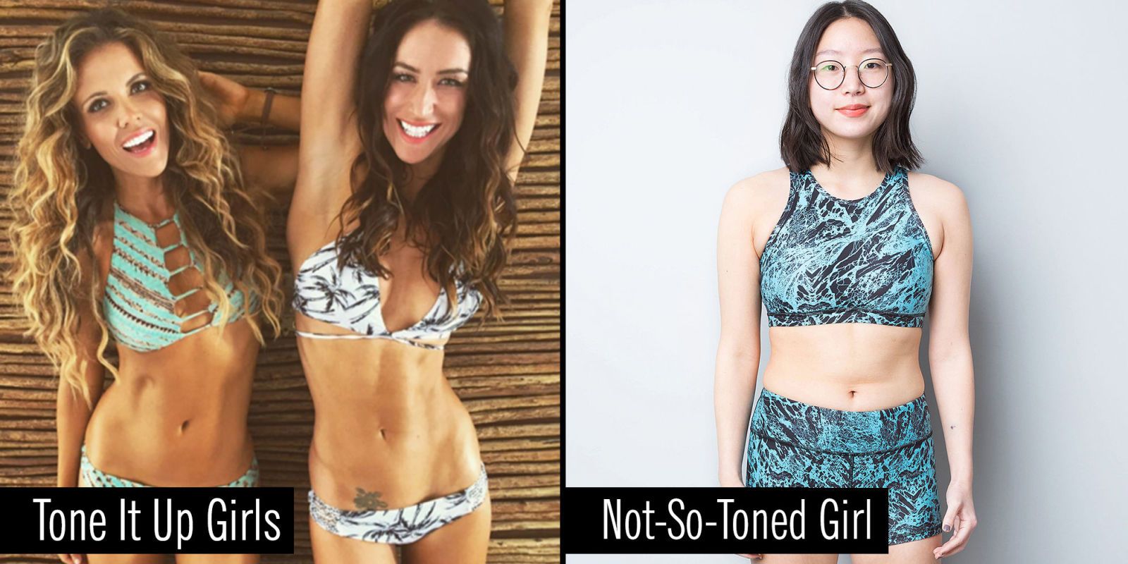 Tone It Up Challenge Review Instagram Fitness Workout Before and After