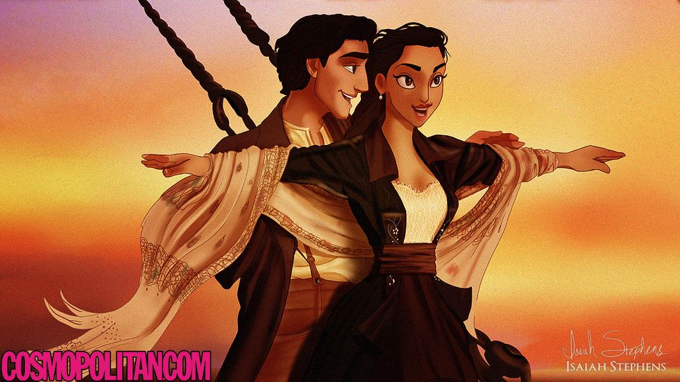 If Disney Couples Starred in Titanic