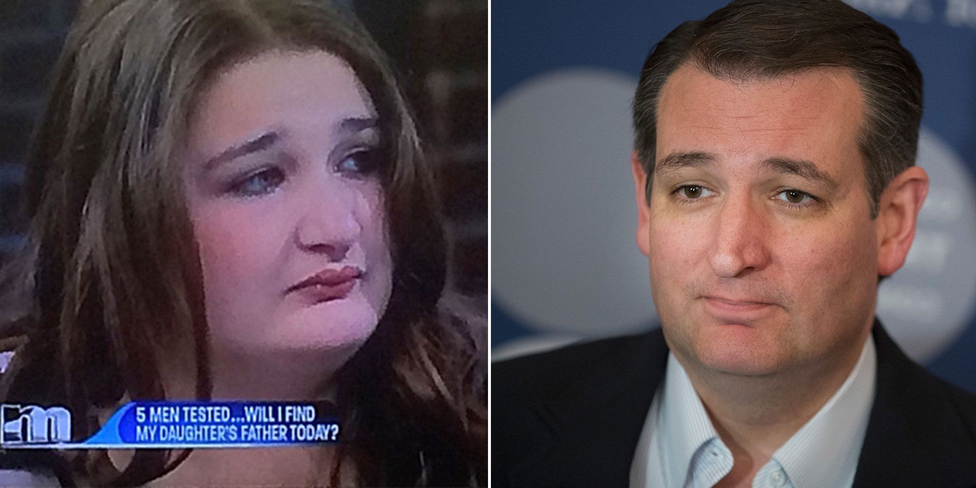 Female Ted Cruz Lookalike