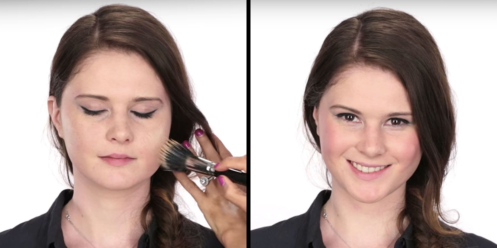 how to do blush