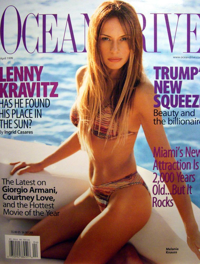 10 Modeling Photos of Melania Trump