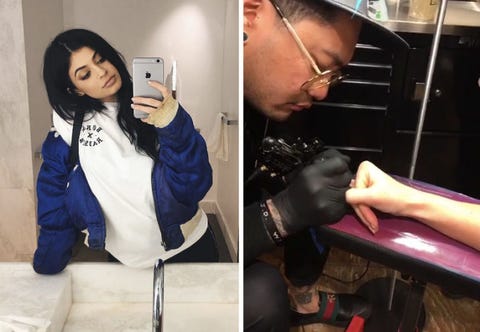 Kylie Jenner Got A Gorgeous Tattoo To Honor Her Grandmother