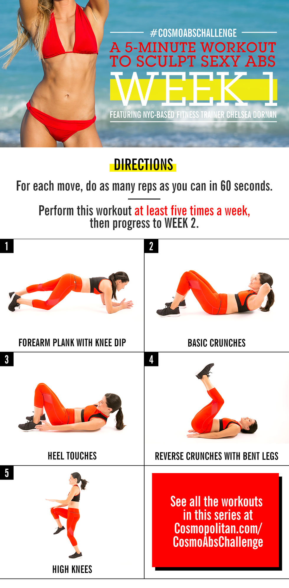 How to Get a Flat Stomach - 4 Week Abs Workout Challenge and