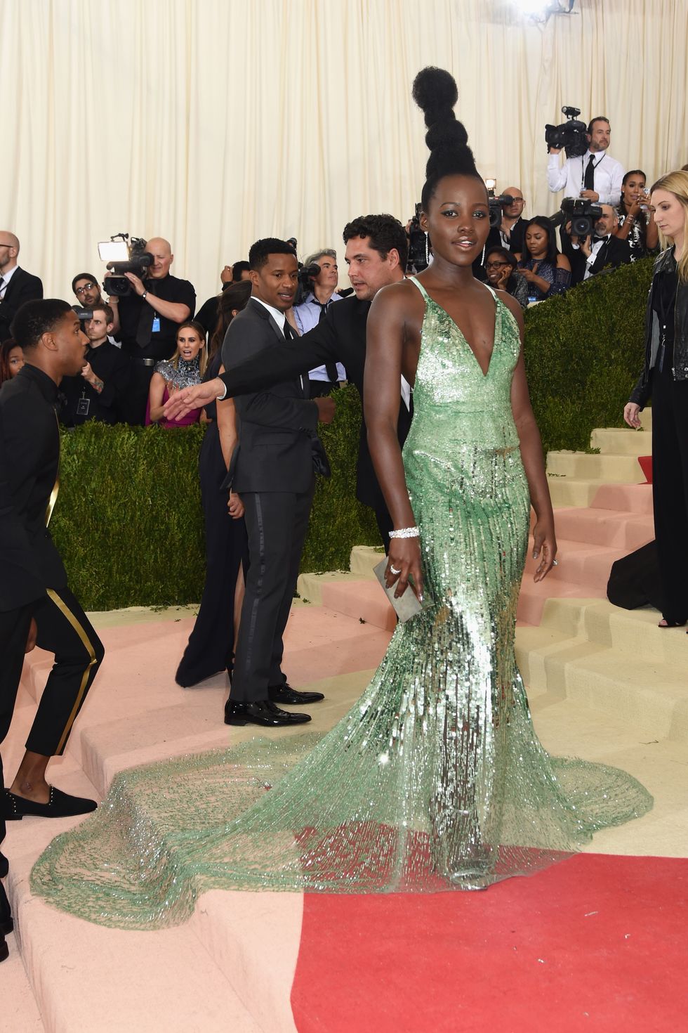 Met Gala: Alicia Vikander wears an elegant Louis Vuitton gown