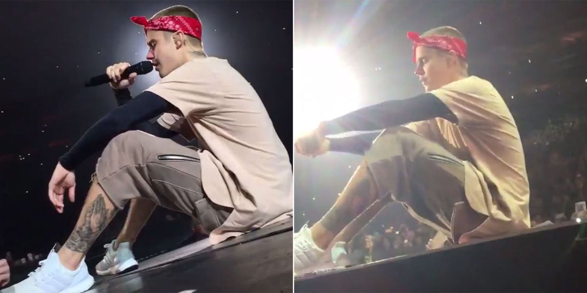 Justin Bieber Got Sad and Cried on the Purpose Tour Justin Bieber Crying