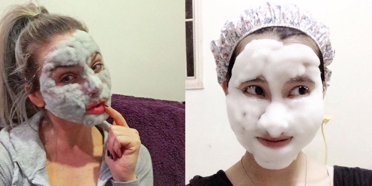 These 20 Hilarious Photos Will You Want Bubble Face Mask Now