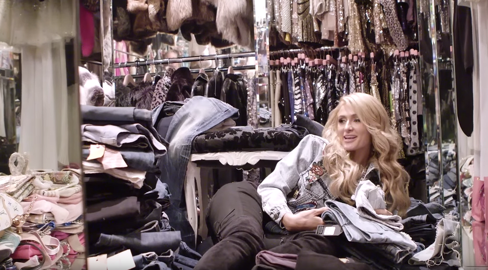 Watch: Paris Hilton's Closet Tour