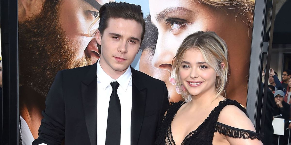 Brooklyn Beckham and Chloe Grace Moretz put on an amorous display on New  York photo shoot, Celebrity News, Showbiz & TV