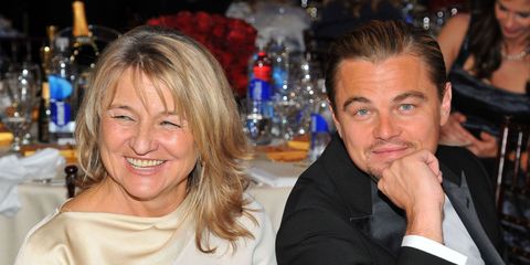 Leonardo DiCaprio and Mother Irmelin Indenbirken