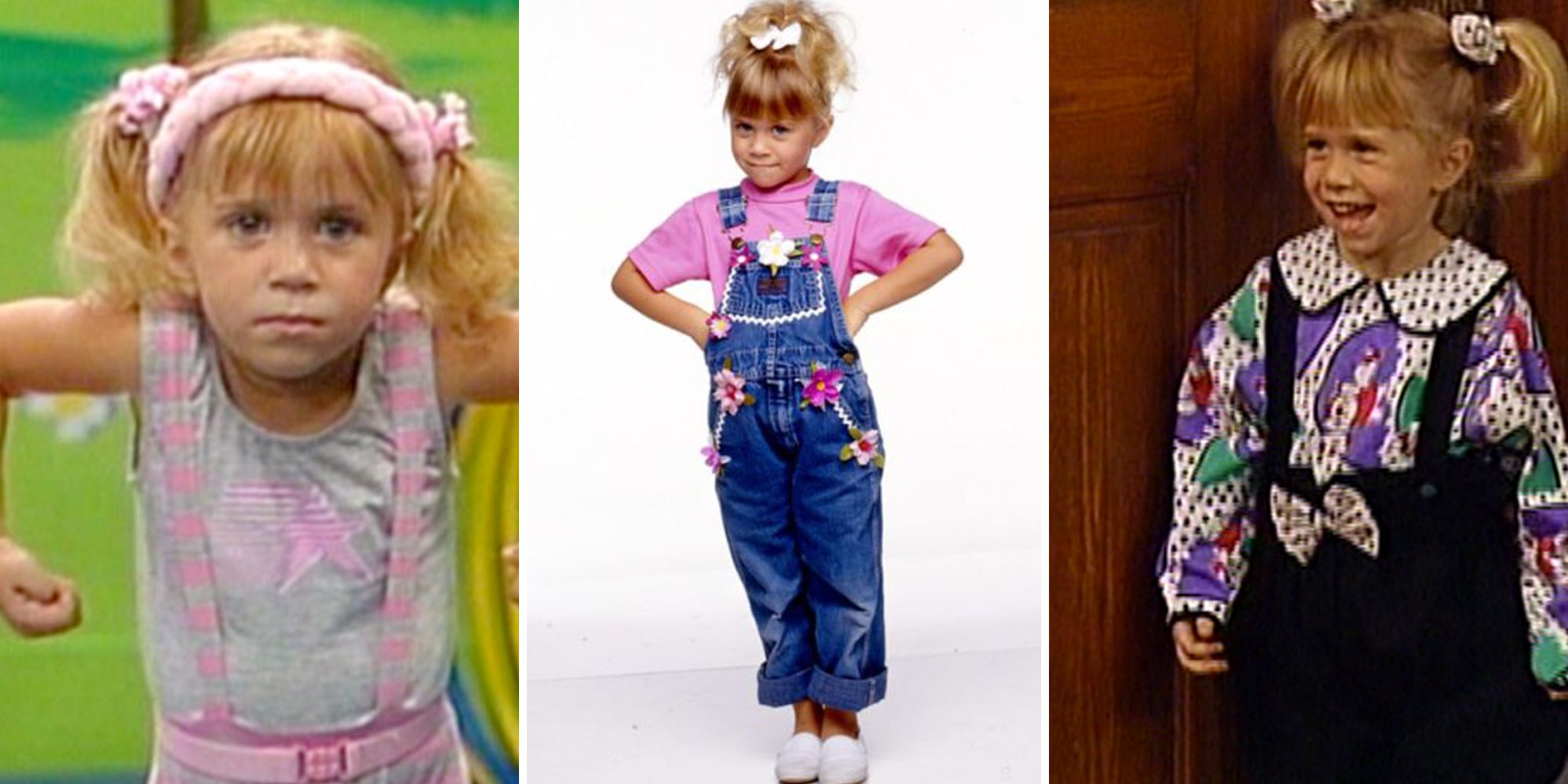 Olsen Twin Full House Looks Michelle Tanner S Greatest Outfits