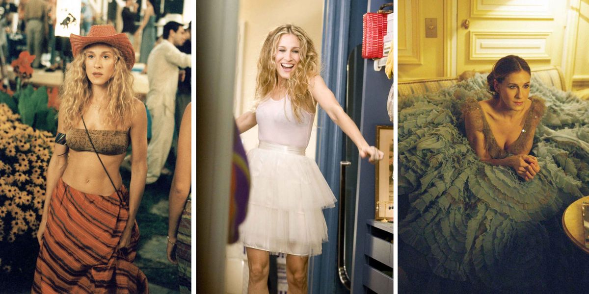 Carrie Bradshaw Fashion Moments Best Carrie Bradshaw Fashion Moments On Sex And The City