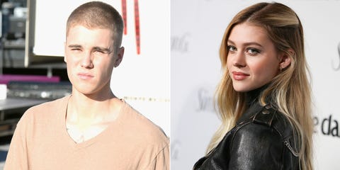 justin bieber and transformers star nicola peltz grabbed a steak