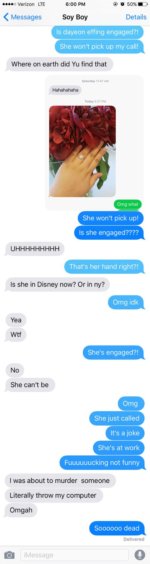 9 Mothers React to Their Daughters Pretend Engagements