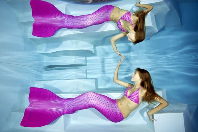 Tights will help you live out your lifelong dream of being a mermaid