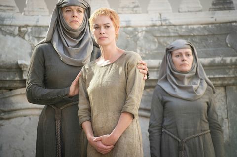 Hannah Waddingham and Lena Headey on Game of Thrones