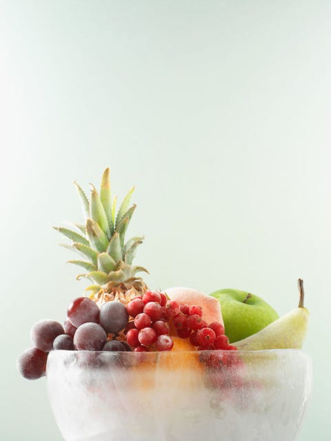 frutas congeladas imagem