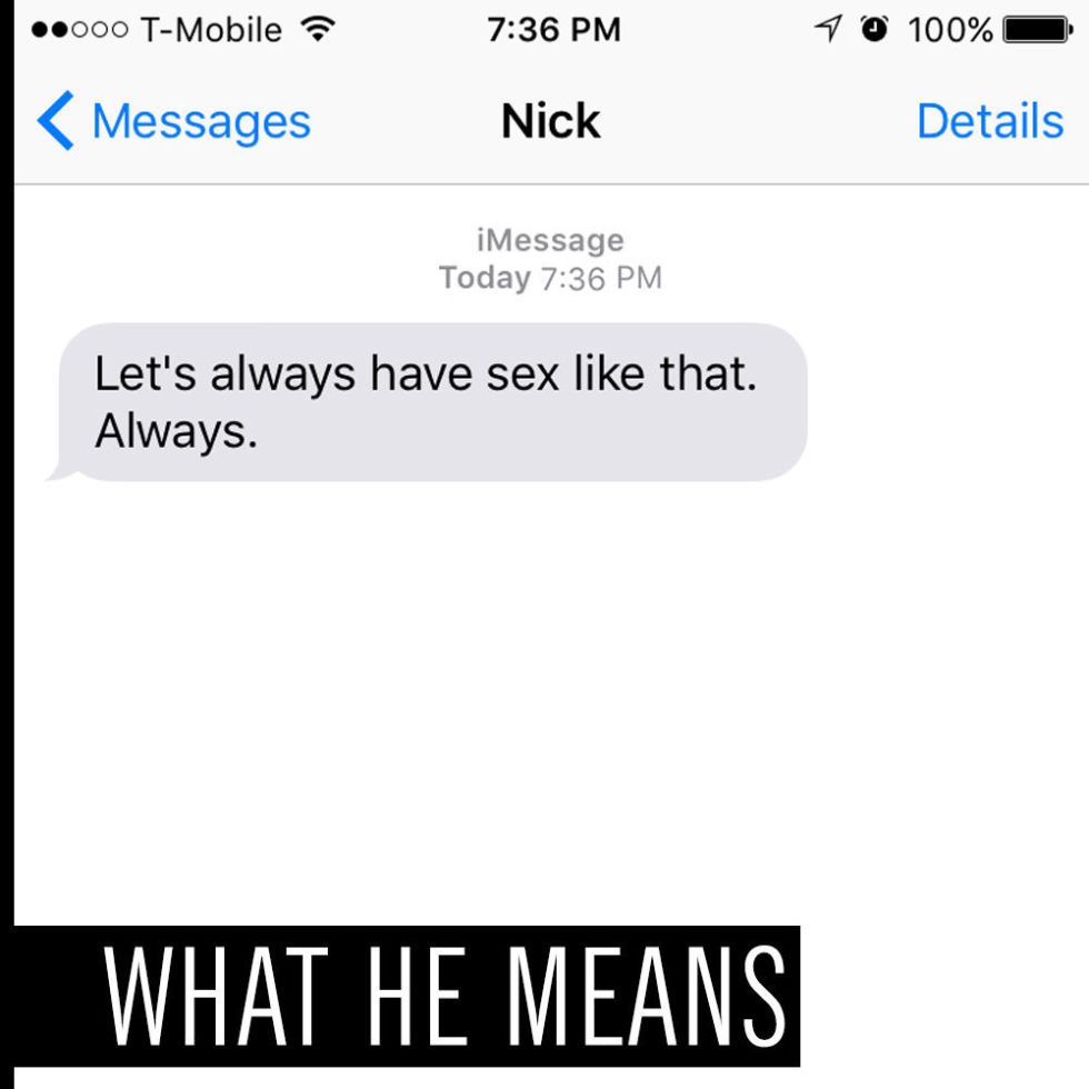 What Guys Really Mean When They Talk About Sex