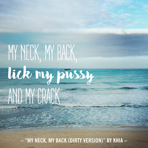 Amazing Beach Pussy - Dirty Song Lyrics