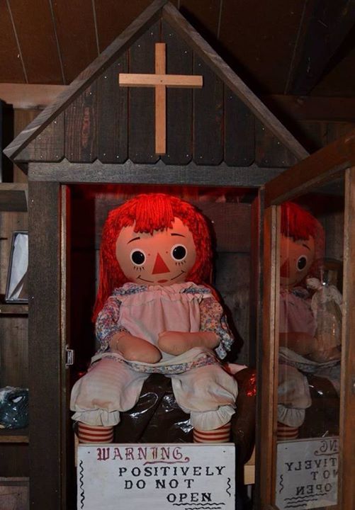 An Encounter With Annabelle, the Real-Life Haunted Doll From 'The ...