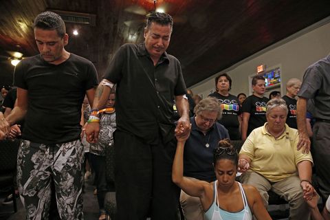 Orlando Shooting Mourners