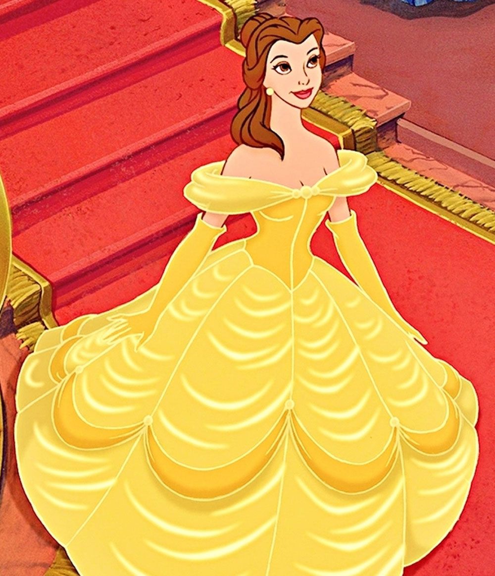 Princess Belle wedding dress. | Disney princess fashion, Disney princess  wedding, Disney inspired fashion