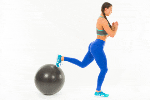 6 Ways to Get the Roundest Butt Ever With an Exercise Ball
