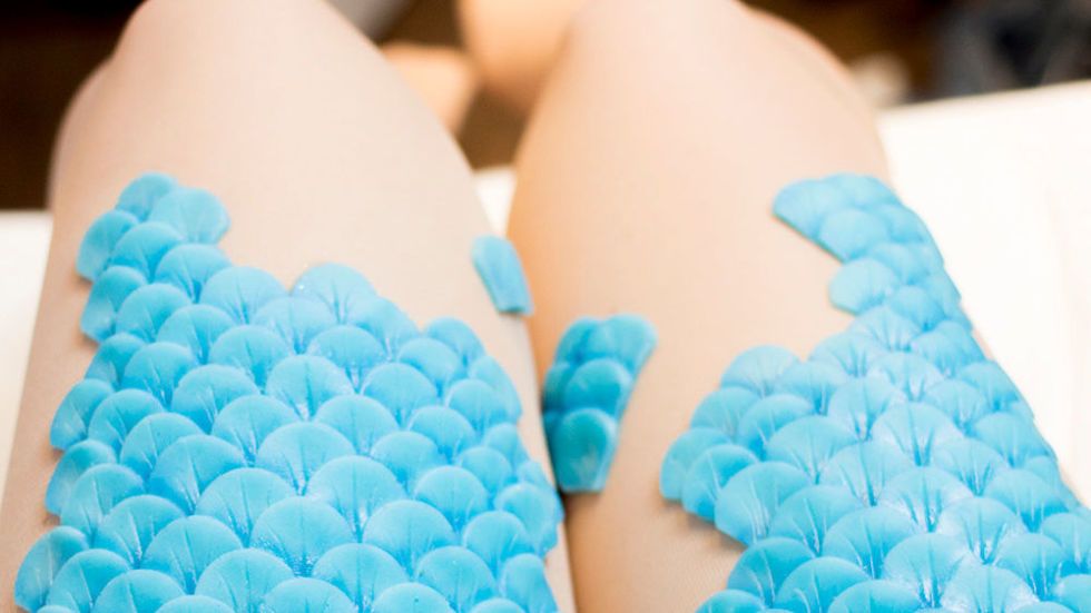 These Tights Will Make You Look Like You're Transforming Into a Mermaid
