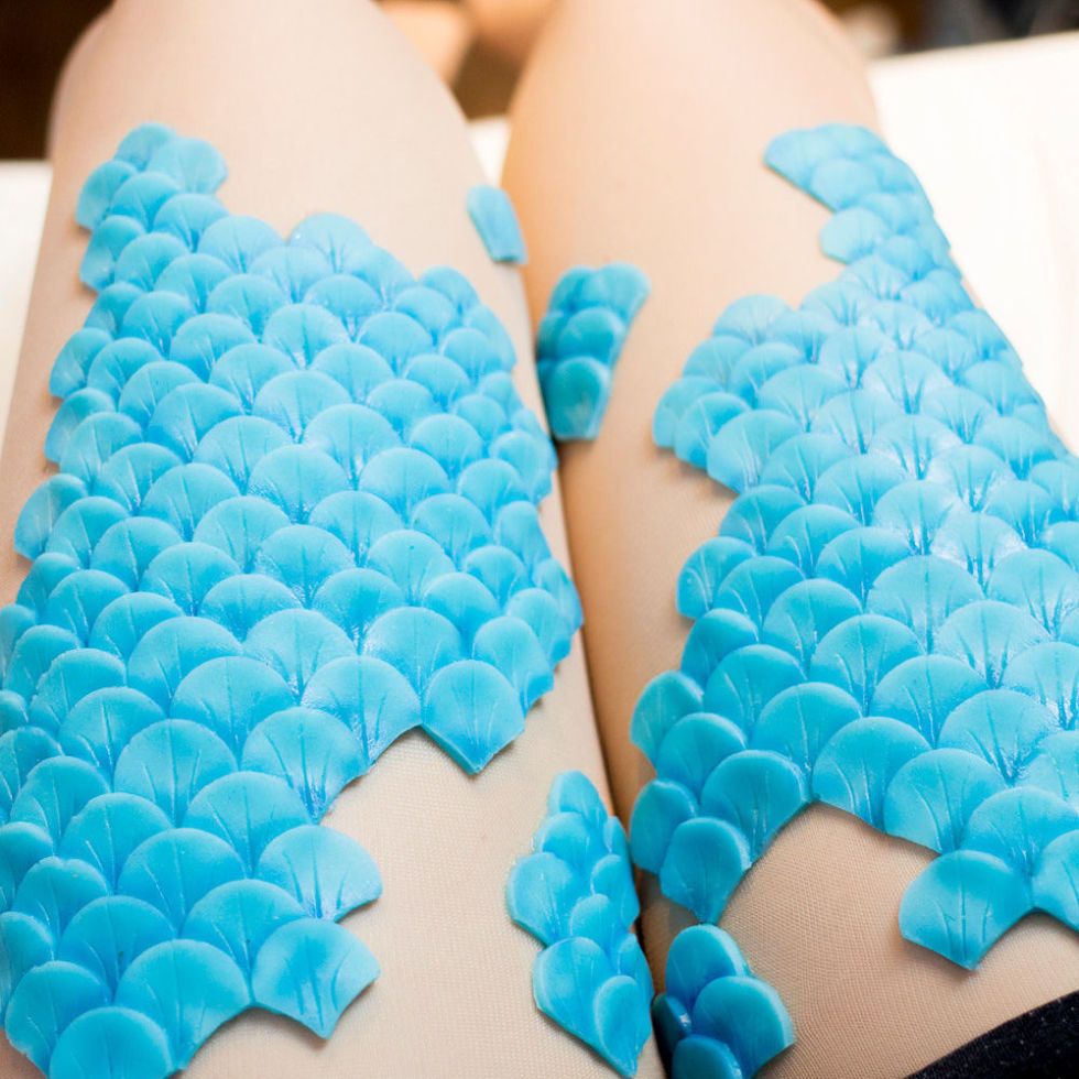 These Tights Will Make You Look Like You're Transforming Into a Mermaid