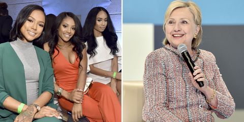 480px x 240px - Hillary Clinton Millennials at BeautyCon Event What She'll ...