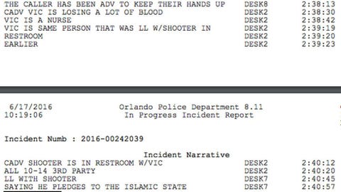 Orlando Shooting 911 Call Logs Released More Terrifying Details