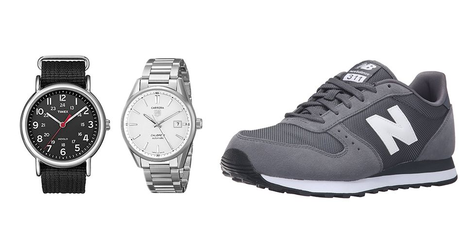 Product, Watch, Analog watch, Shoe, Glass, Photograph, White, Athletic shoe, Sportswear, Watch accessory, 