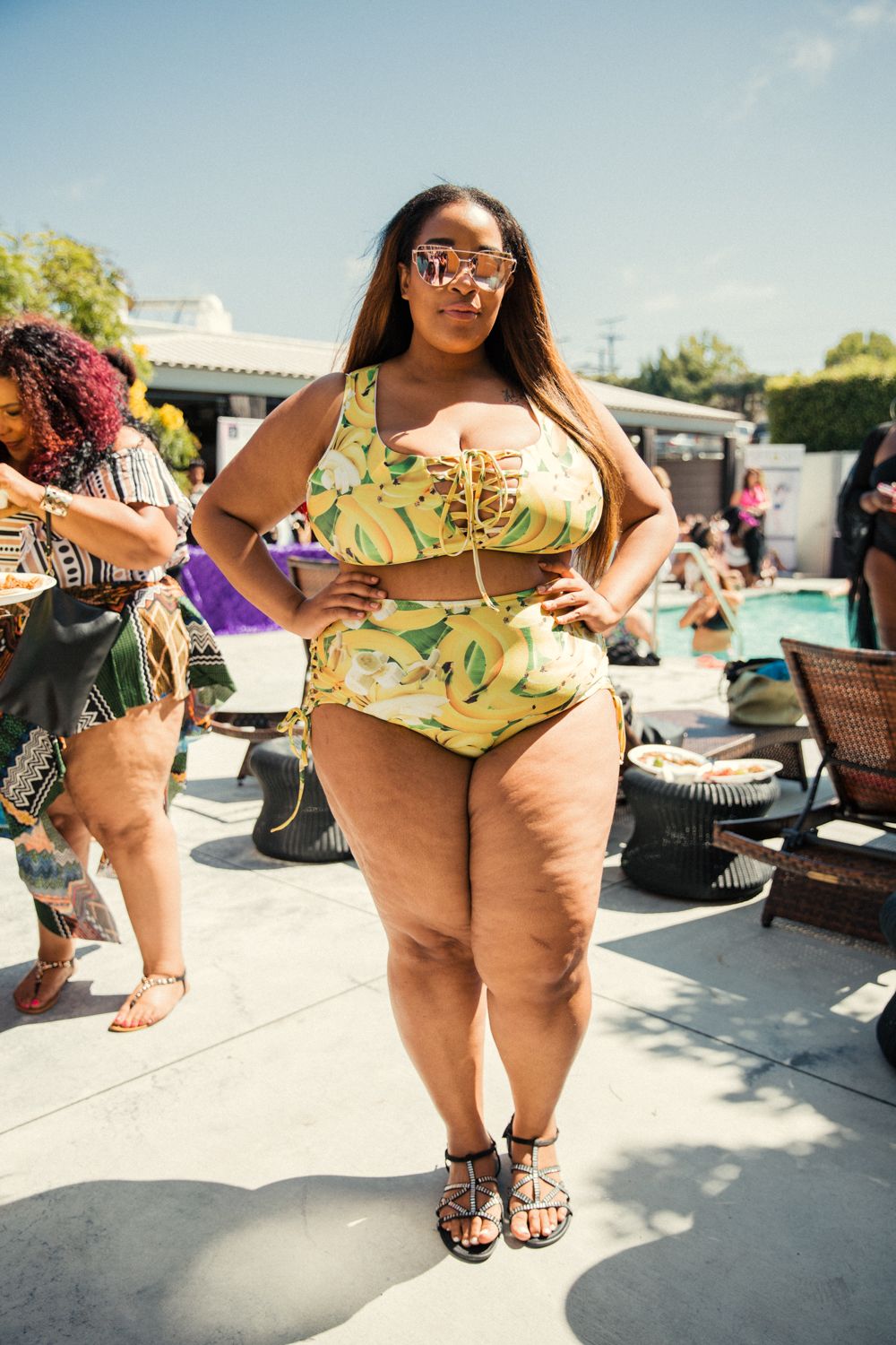 Plus size hot sale pool wear