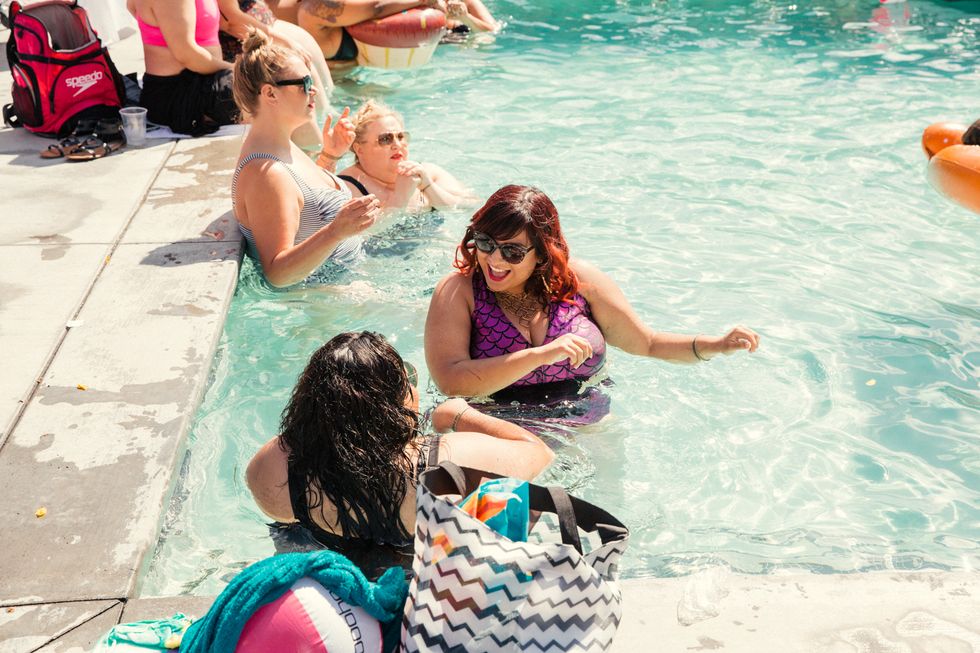 Plus-Sized Pool Party Recap Golden Confidence Pool Party, 46% OFF