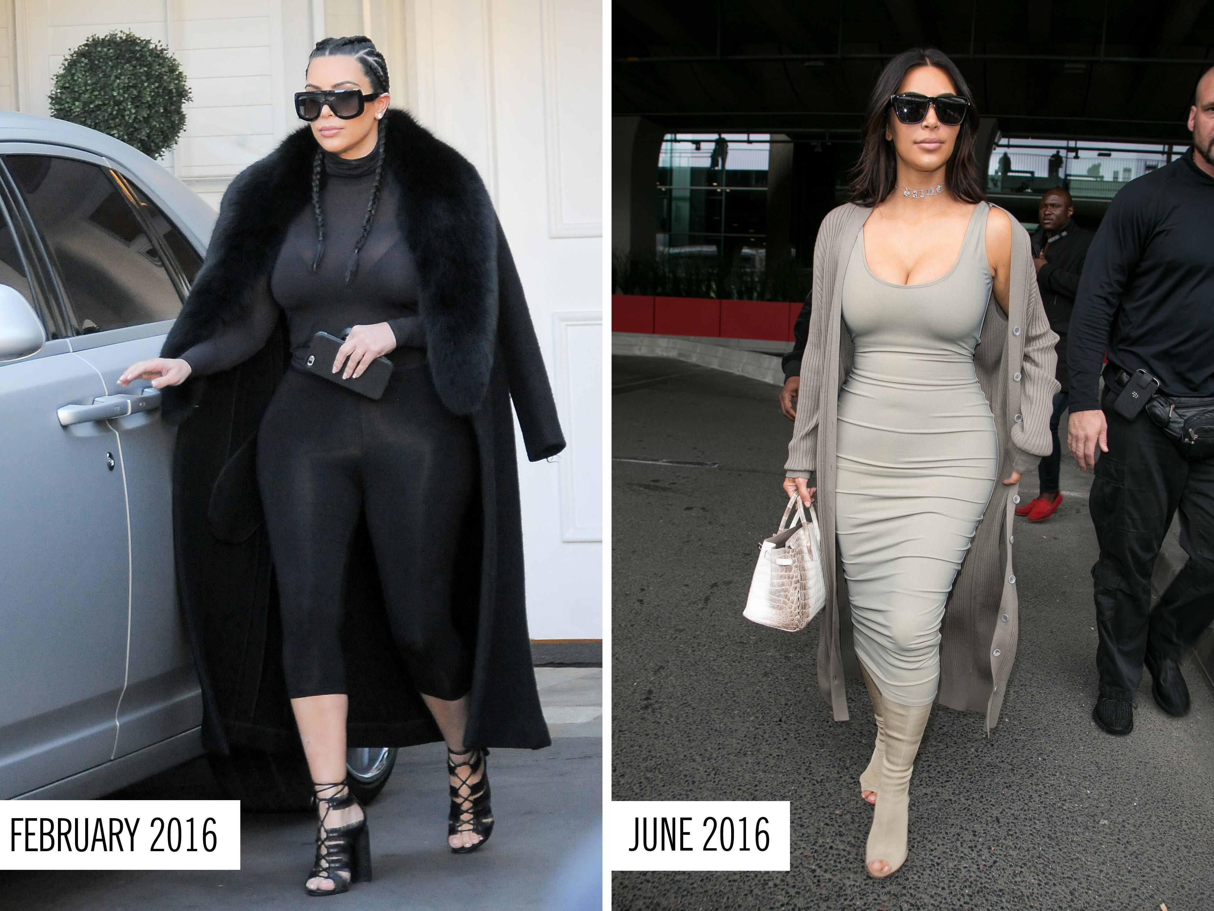 kim kardashian weight gain 2017