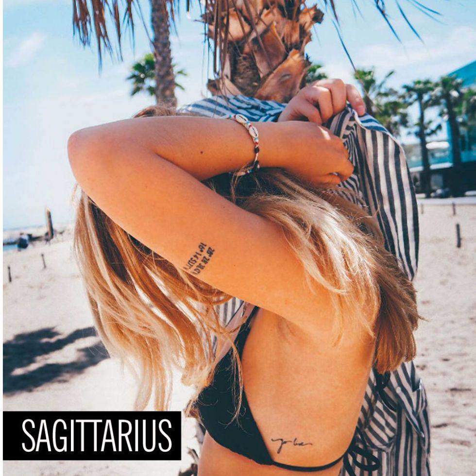 Aquarius Goddess Tattoo