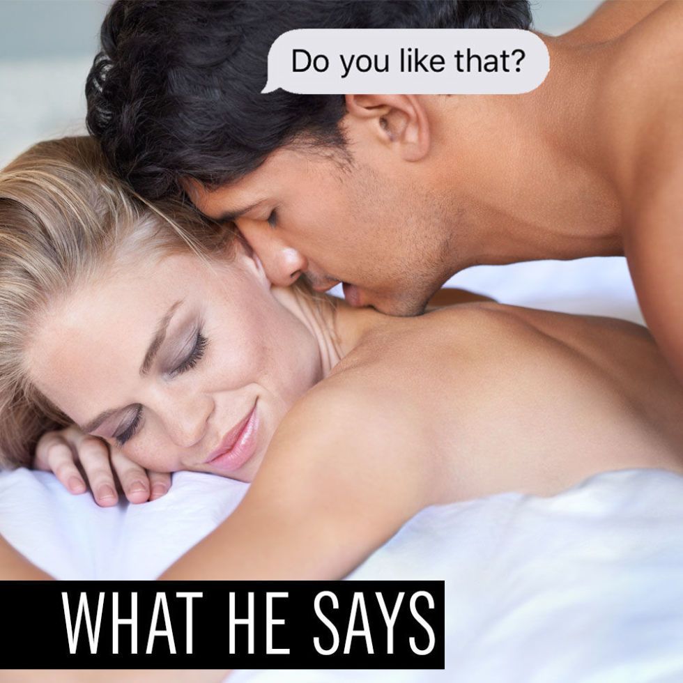 What Guys Mean When They Talk During photo image